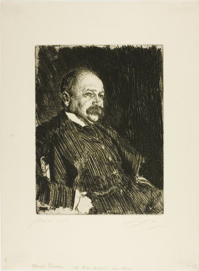 Oberst Lamont III (Büste) von Anders Leonard Zorn