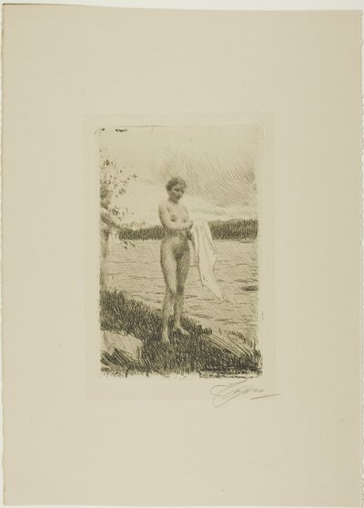 Dal-Fluss von Anders Leonard Zorn