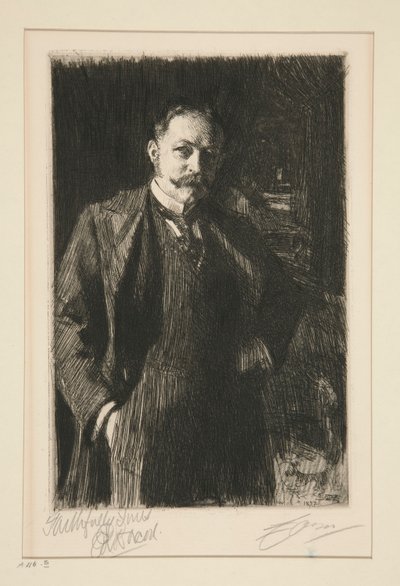 E.R. Bacon von Anders Leonard Zorn