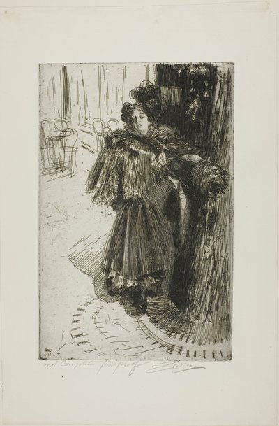 Effet de Nuit III von Anders Leonard Zorn