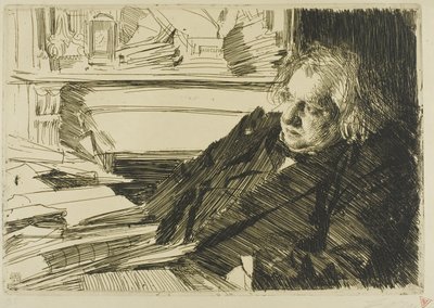 Ernest Renan von Anders Leonard Zorn