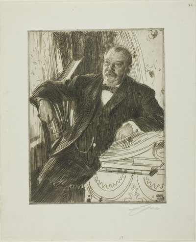 Grover Cleveland II von Anders Leonard Zorn