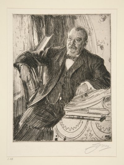 Grover Cleveland II von Anders Leonard Zorn