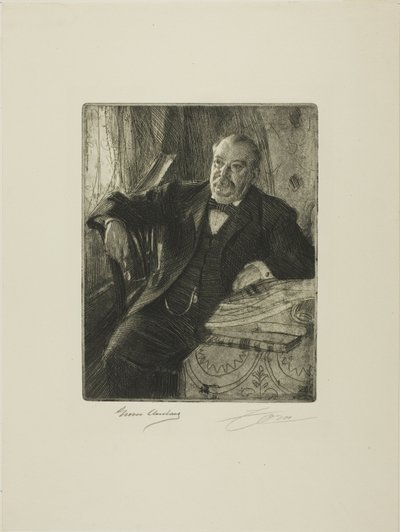 Grover Cleveland I von Anders Leonard Zorn