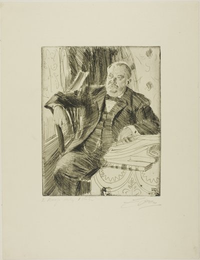 Grover Cleveland I von Anders Leonard Zorn