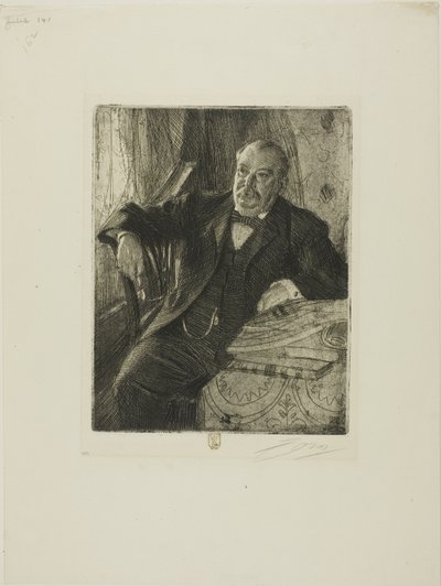 Grover Cleveland I von Anders Leonard Zorn
