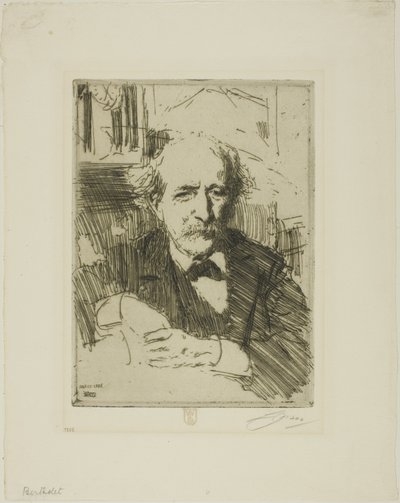 Marcellin Berthelot von Anders Leonard Zorn