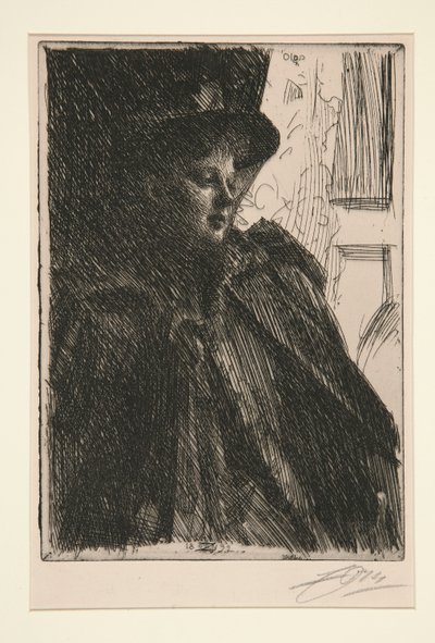 Olga Bratt von Anders Leonard Zorn