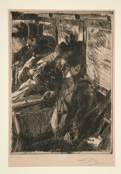 Omnibus von Anders Leonard Zorn
