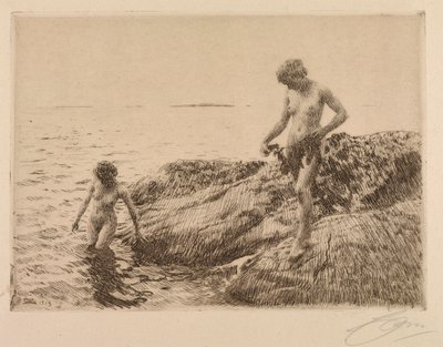Seewärts Skerries von Anders Leonard Zorn