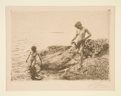Seewärts gelegene Schären von Anders Leonard Zorn