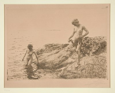 Seewärts Skerries von Anders Leonard Zorn