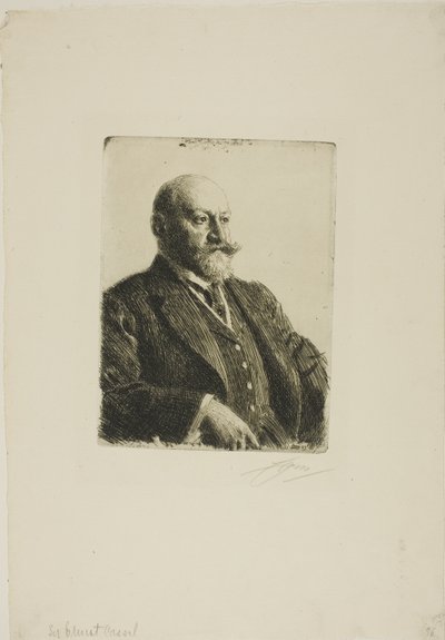 Sir Ernest Cassel von Anders Leonard Zorn
