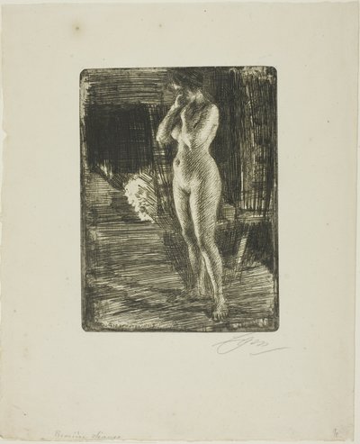 Die erste Pose von Anders Leonard Zorn