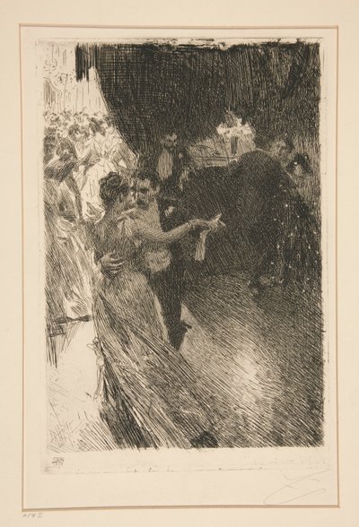 Der Walzer von Anders Leonard Zorn