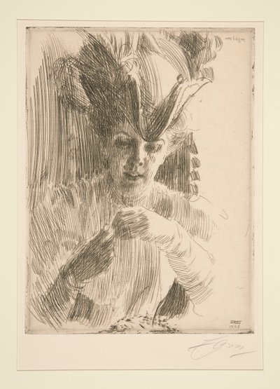 Ein Ring (Mme. Wentzel Hagelslam) von Anders Leonard Zorn