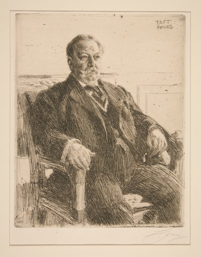 William Howard Taft von Anders Leonard Zorn