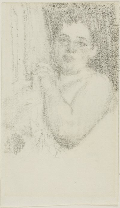 Frau mit gefalteten Händen von Anders Zorn
