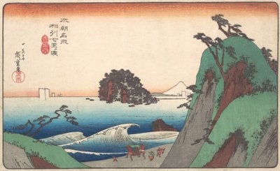 Sieben-ri-Strand, Provinz Soshu von Ando Hiroshige