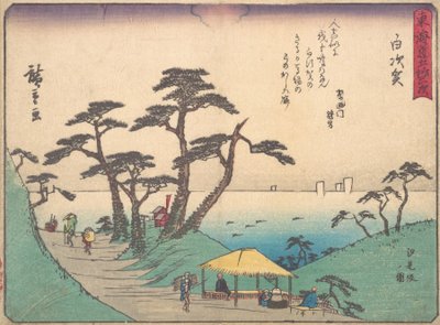 Shirasuka, ca. 1838 von Ando Hiroshige