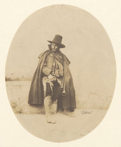 Ein Einheimischer aus Kalabrien, Italien von Andre Adolphe Eugene Disderi