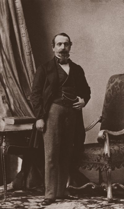 Kaiser Napoleon III., ca. 1860 von Andre Adolphe Eugene Disderi