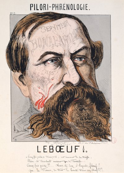 Pilori-Phrenologie: Leboeuf von Andre Belloguet