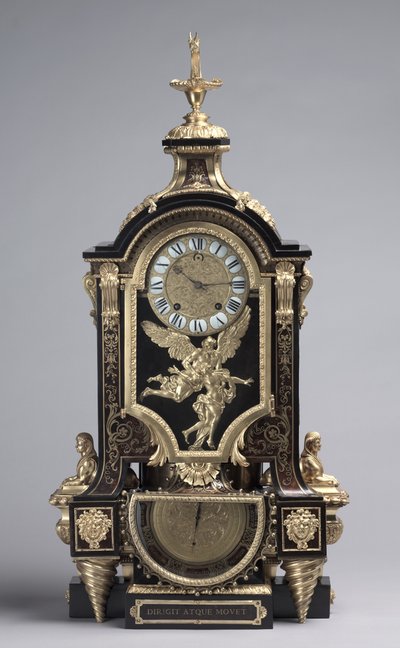 Uhr, Uhrmacher Baltasar Martinot, um 1695 von Andre Charles Boulle