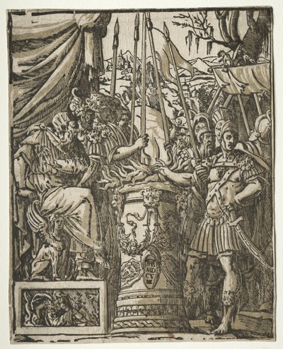 Mucius Scaevola von Andrea Andreani