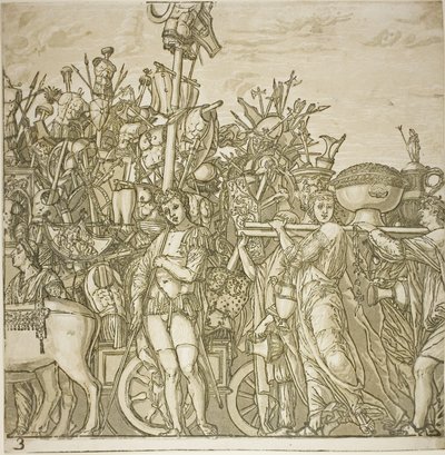 Der Triumph des Cäsar von Andrea Andreani