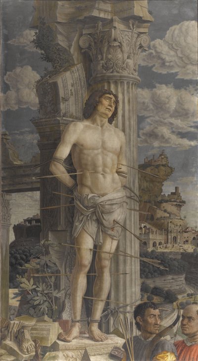 Das Martyrium des Heiligen Sebastian von Andrea Mantegna