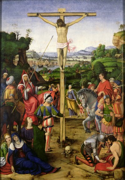 Die Kreuzigung von Andrea Solario