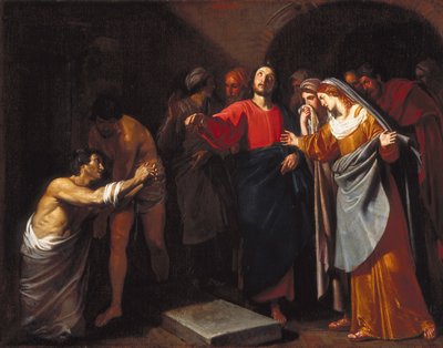 Die Auferweckung des Lazarus von Andrea Vaccaro