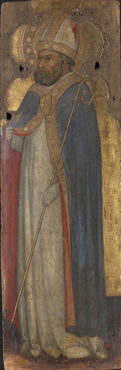 Heiliger Blasius, ca. 1400 von Andrea di Bartolo