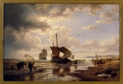 A.Achenbach, Aufklarendes Wetter von Andreas Achenbach