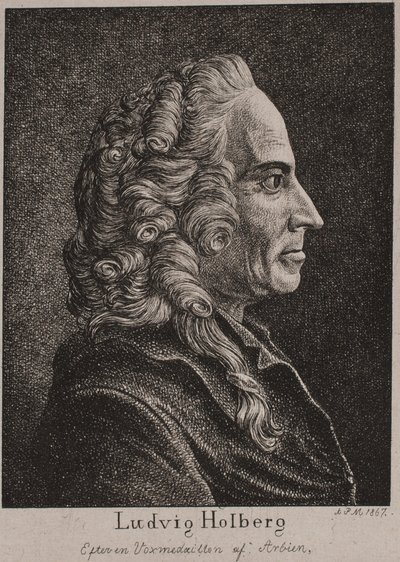 Ludvig Holberg von Andreas Peter Madsen