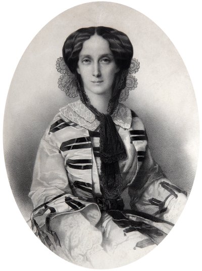 Zarin Maria Alexandrowna von Russland, 1860 von Andrei Deniere