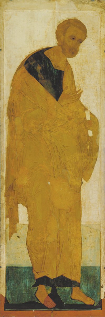St. Peter. Aus Deisus Tier von Andrei Rublev