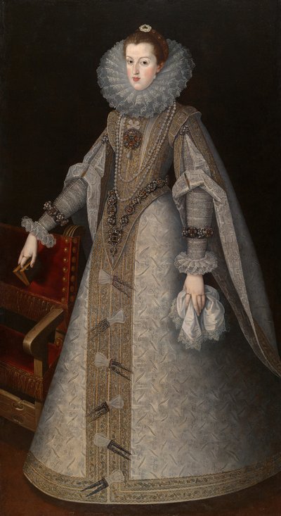 Königin Margarete von Spanien, ca. 1610 von Andres Lopez Polanco