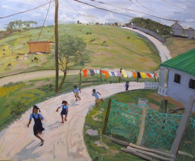 Schulkinder, 2011 von Andrew Macara
