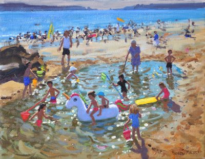 Das Einhorn, Tenby, 2017 von Andrew Macara