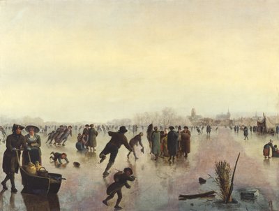 Ansicht von Dordrecht von Andries Vermeulen