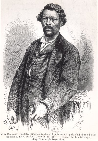 Jim Beckwourth von Ange Louis Janet