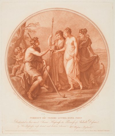 Das Urteil des Paris von Angelica (after) Kauffman