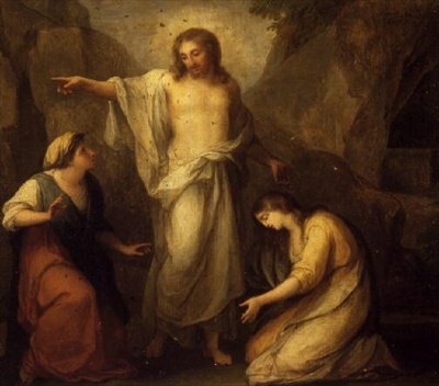 Christus erscheint Martha und Maria Magdalena von Angelica Kauffmann