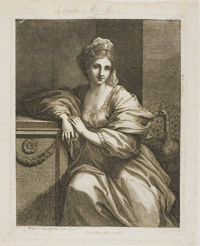Juno und der Pfau von Angelica Kauffmann