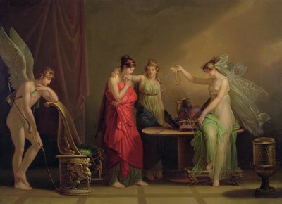 Die Legende von Amor und Psyche von Angelica Kauffmann
