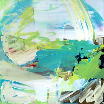 Leben unter Bäumen VIII, 2017 von Angie Kenber