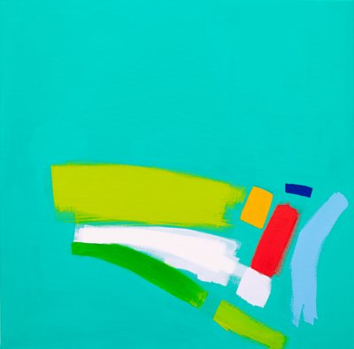 Über die Hügel, 2015 von Angie Kenber