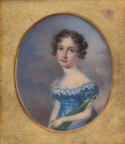 Sarah Ann Beck, ca. 1818 von Anna Claypoole Peale